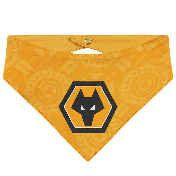 Wolverhampton Wanderers Shop | 2025-26 Kit Bandana Bibs – 3 Pack Wolverhampton Wanderers Merchandise